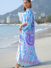 Never Look Back Round Neck Beautiful Kaftan Dress