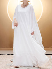 Hanfu Style Elegant White Women Co-ords