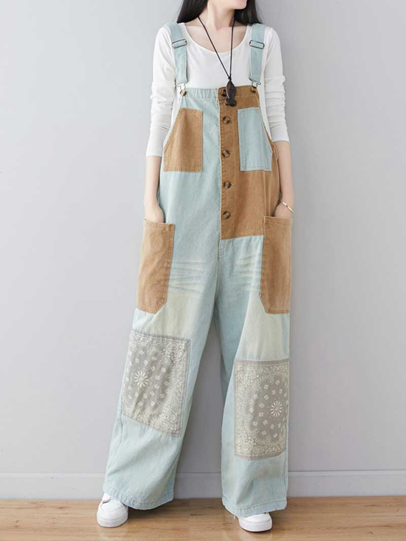 Work Hard Denim Overall Dungarees