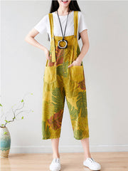 Tropical Jungle Overall Dungarees