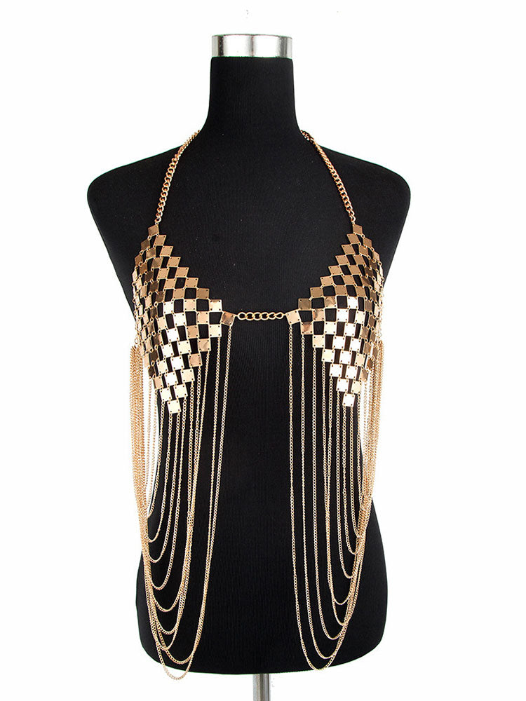 Metal Bra Body Chain