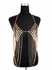 Metal Bra Body Chain