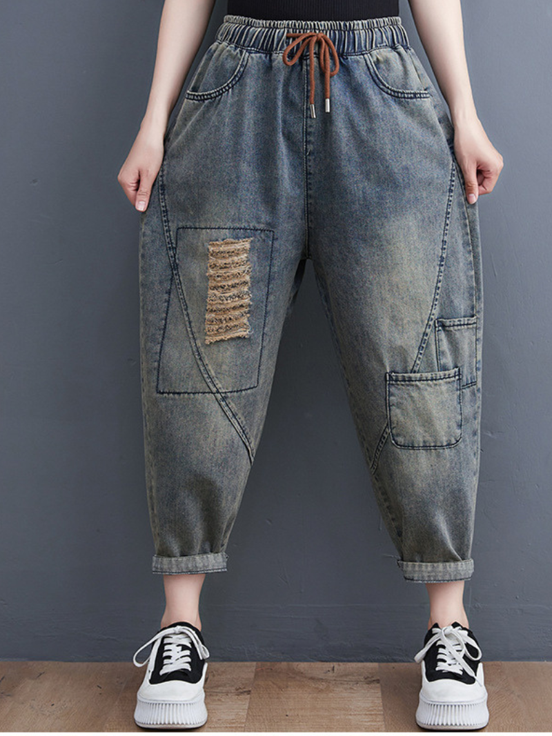 Eine wunderschöne Jeanshose mit hoher Taille von Soul