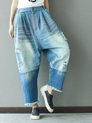 In My Mind Ripped Denim Pant