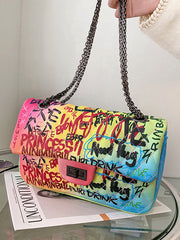 Graffiti Crossbody Bag