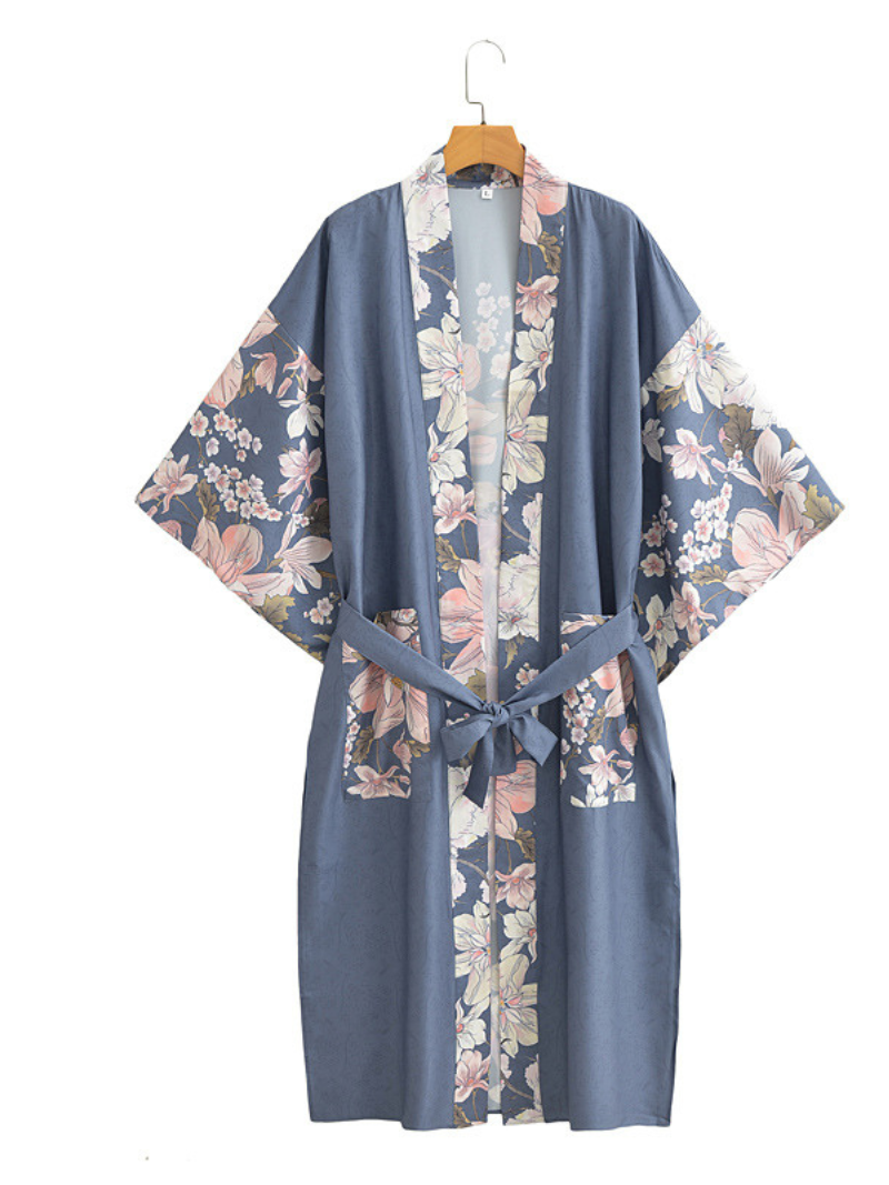 All In One Polyester Loose Kimono Gowns