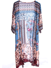 Mercury Ringer Cotton Gown Robe Kimono