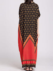 Tribal Art Maxi Dress