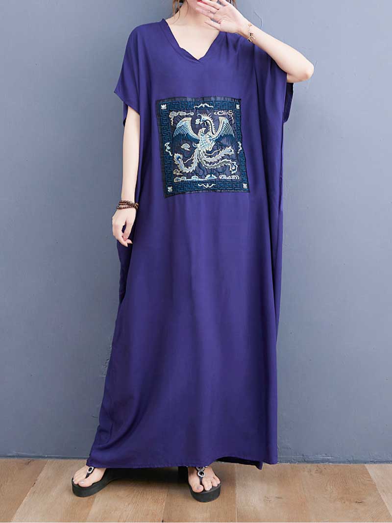 Grow A Gut Embroidered Kaftan Dress