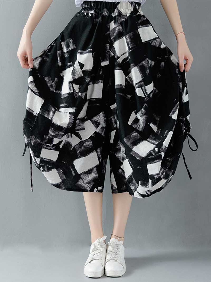 Part-Time Lover Printed Wide-Leg Trouser