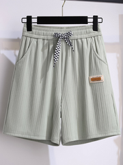 summer high waist loose stylish short trouser pants