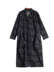 open style cardigan coat dress with side pockets