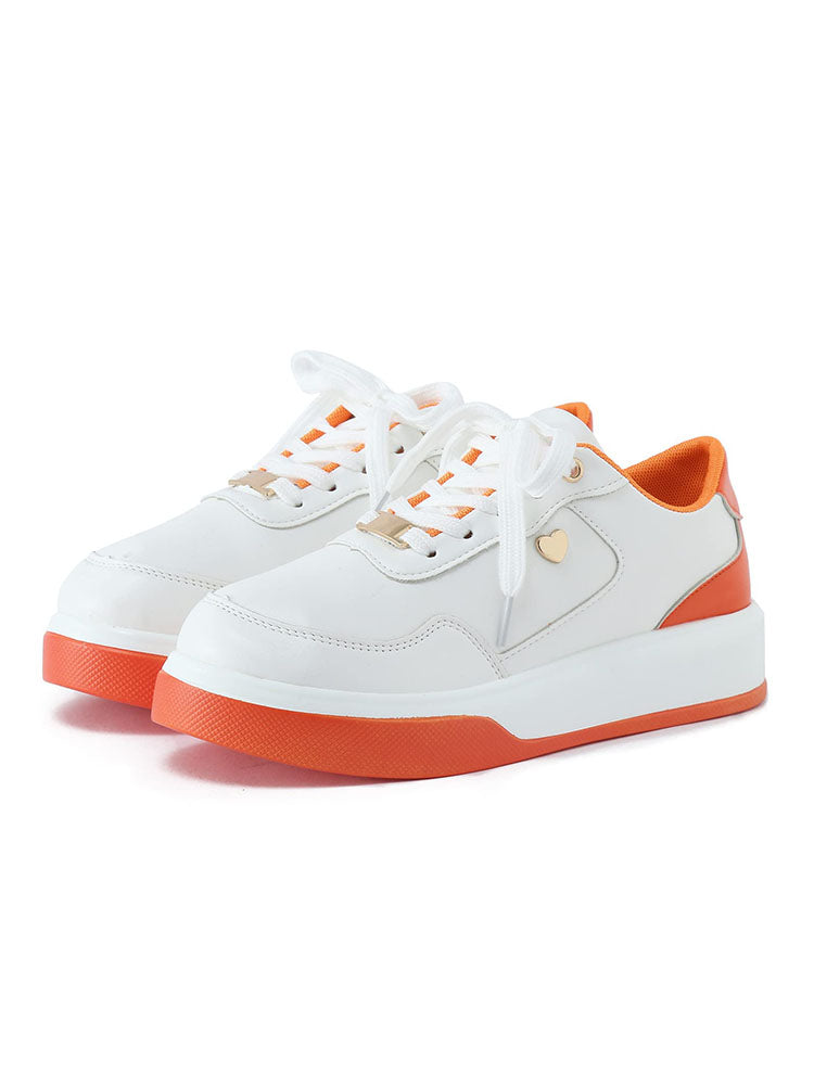 Heart Decor Casual Sneaker