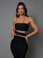 Genesis Strapless Bandage Midi Dress