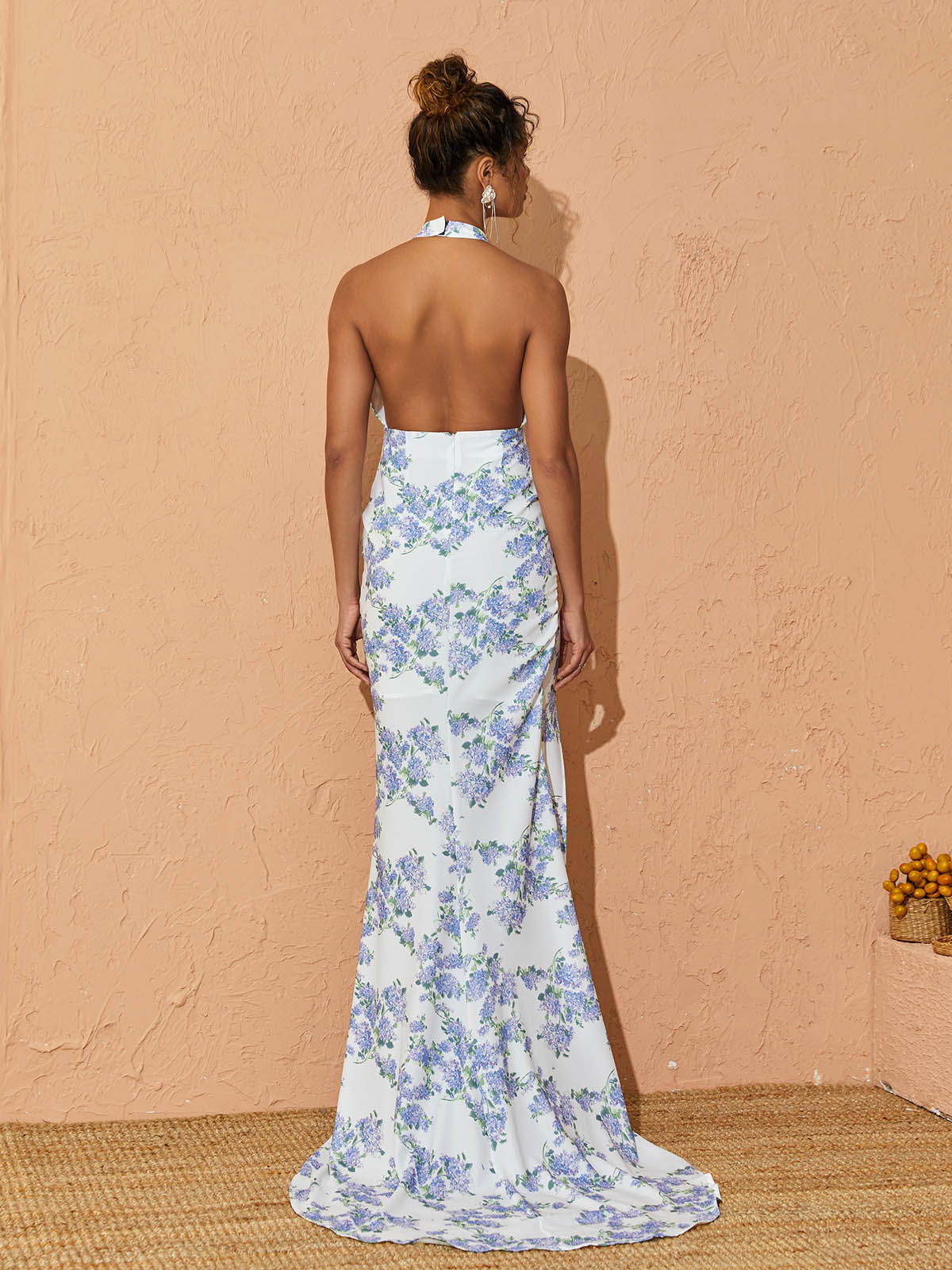 Giorgina Floral Split Maxi Dress