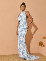 Giorgina Floral Split Maxi Dress