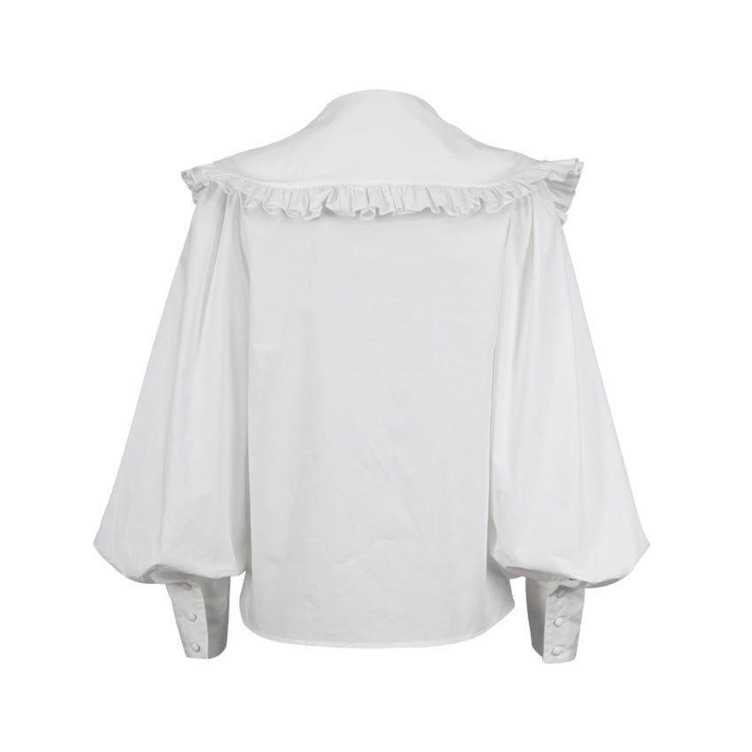 Florence Oversized Collar Blouse