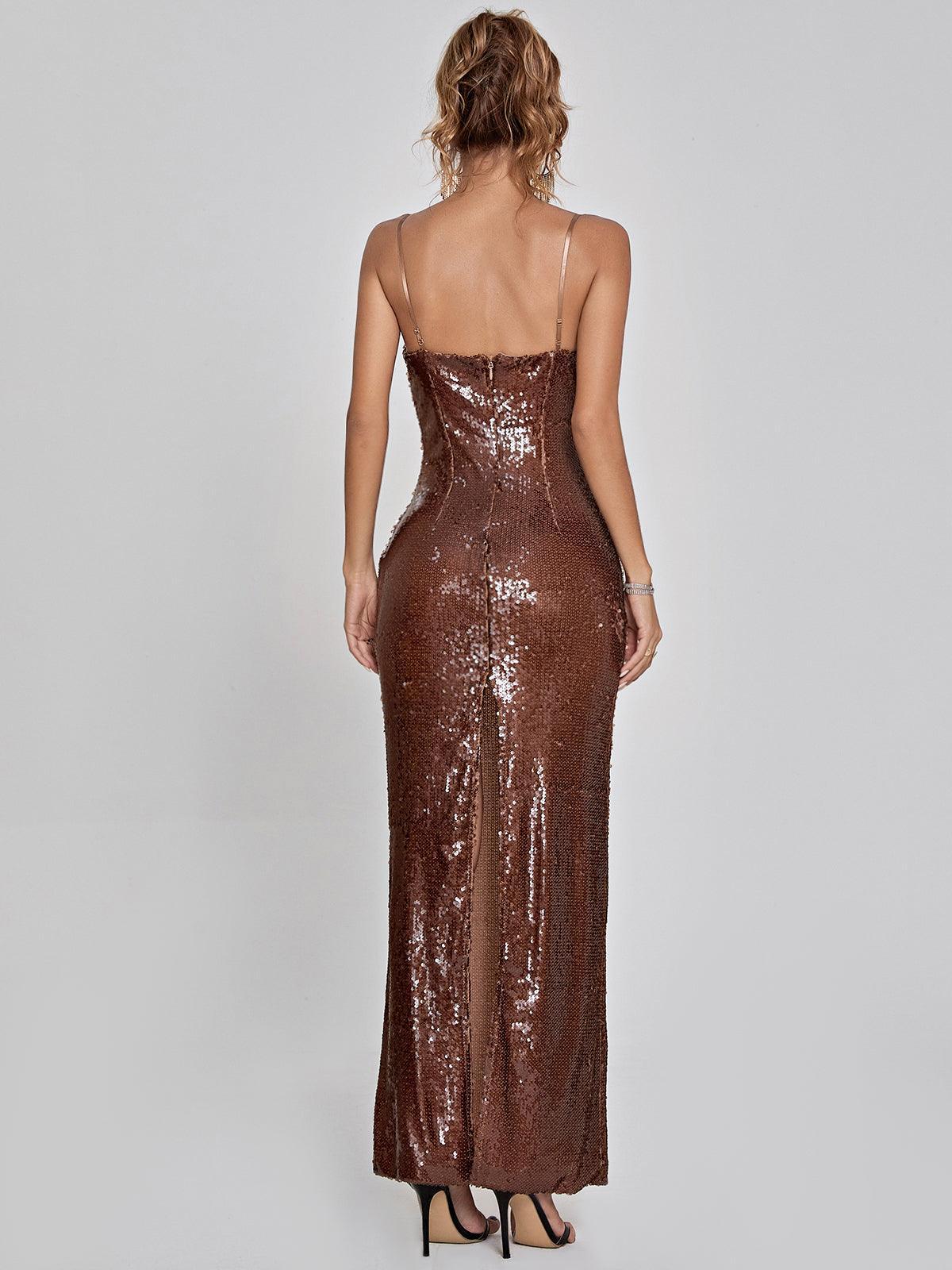 Vestido de lentejuelas de Lorelei Brown 