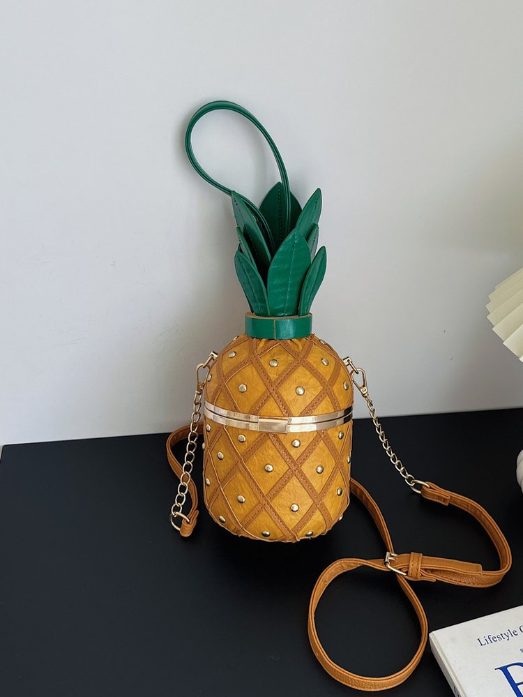 Bolso bandolera de piña