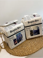 Zeitungs-Newsbox-Tasche