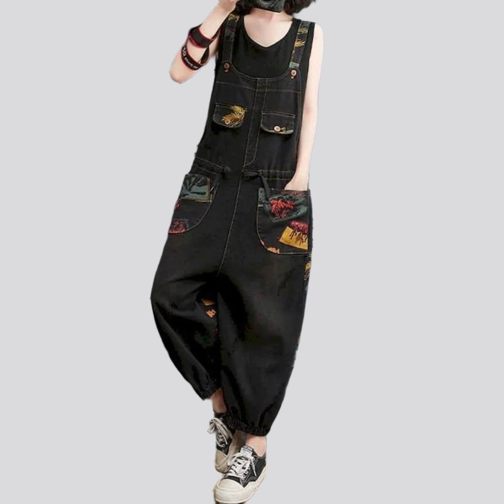 Y2k Baggy Damen Jeans Overall