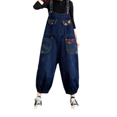 Y2k Baggy Damen Jeans Overall