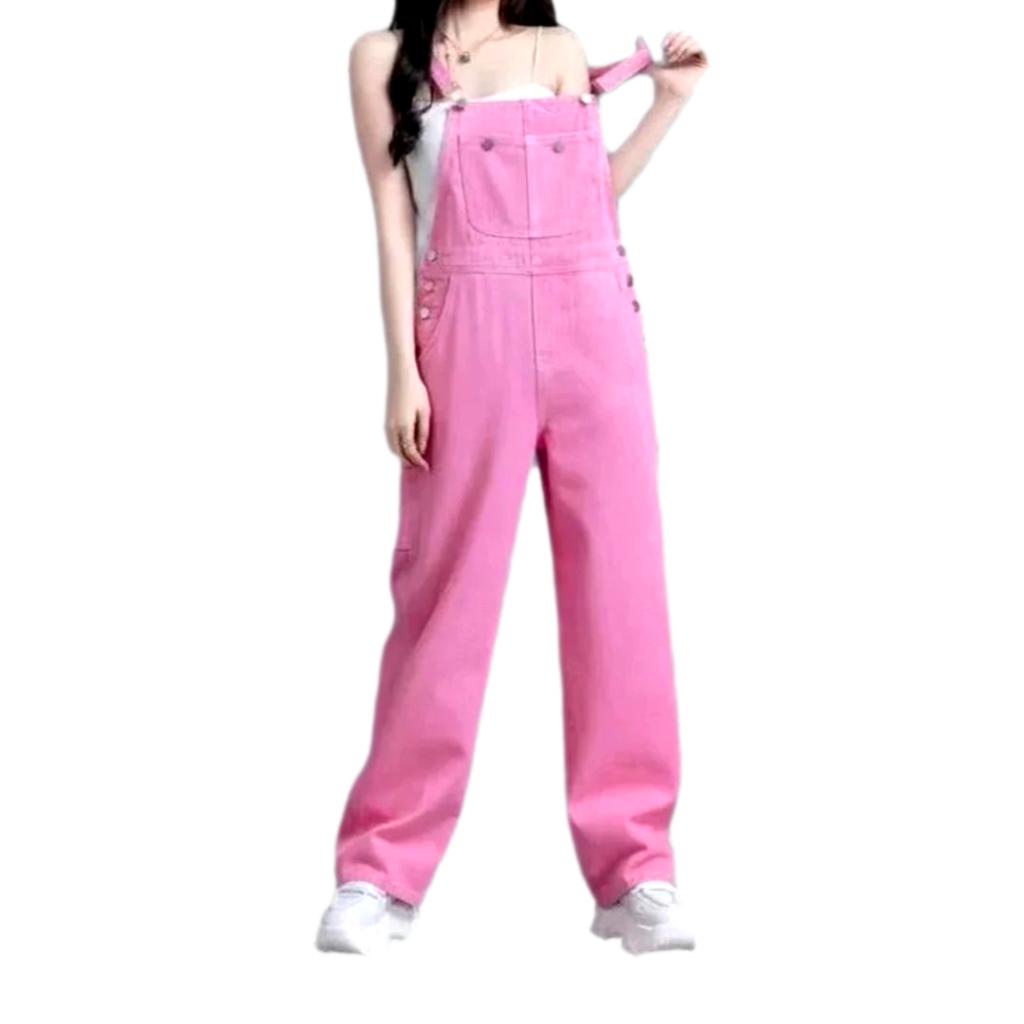 Y2k Baggy Denim Jumpsuit für Damen