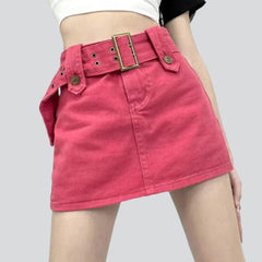Women's denim skirt