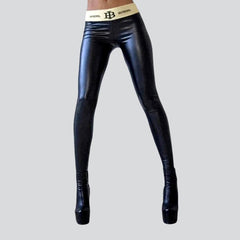 Y2k low-waist denim pants for women