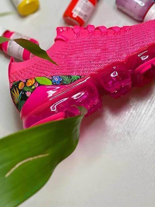 Air Cushion Flower Sneakers