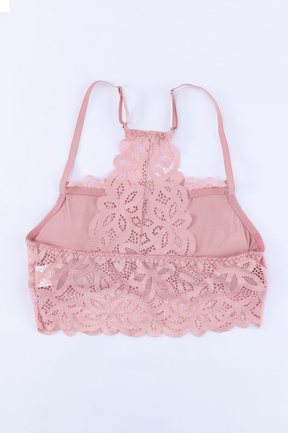 Lace Floral Crochet Spaghetti Strap Bralette