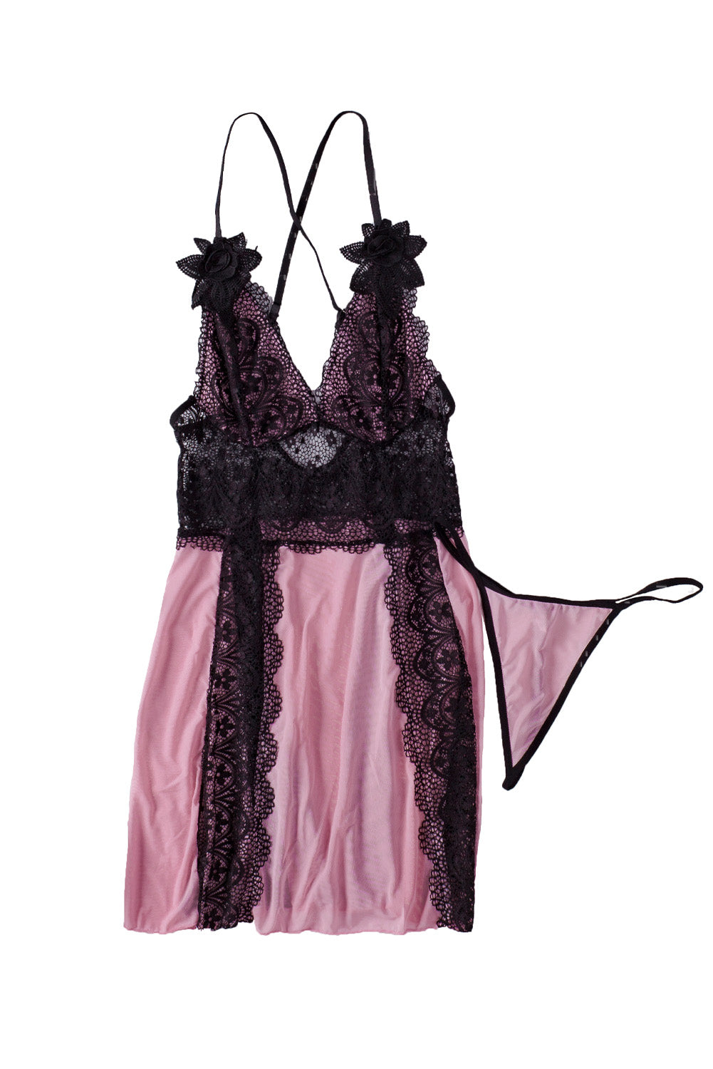 Lace Nightdress Babydoll