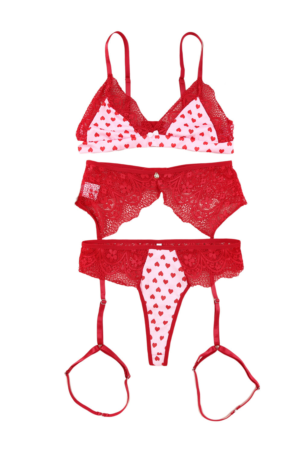 Heart To Catch Lingerie Set