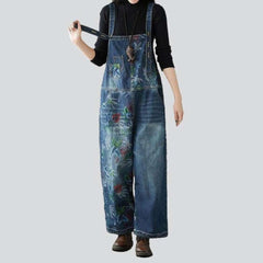 Weit geschnittener Baggy-Overall für Damen