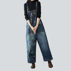 Weit geschnittener Baggy-Overall für Damen