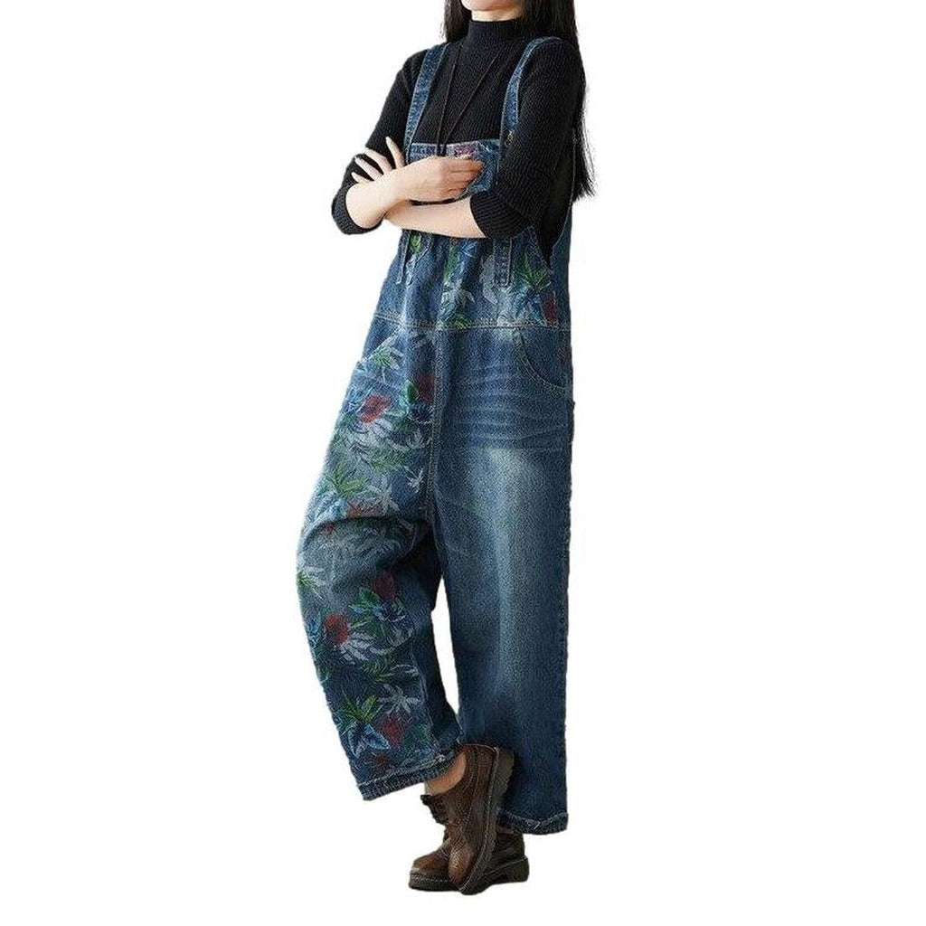 Weit geschnittener Baggy-Overall für Damen