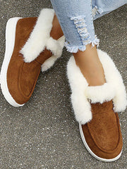 Plush Fur Warm Suede Boots